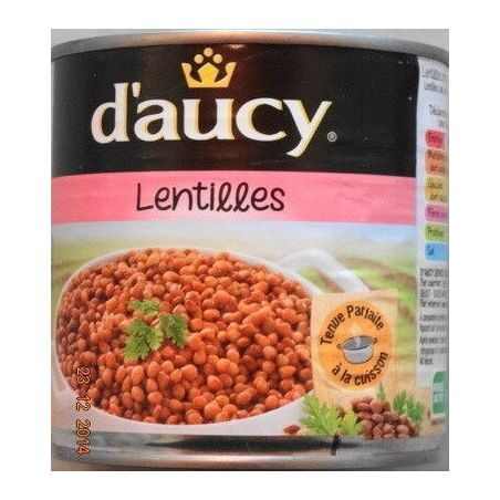 D'Aucy 1/2 Lentilles Preparees