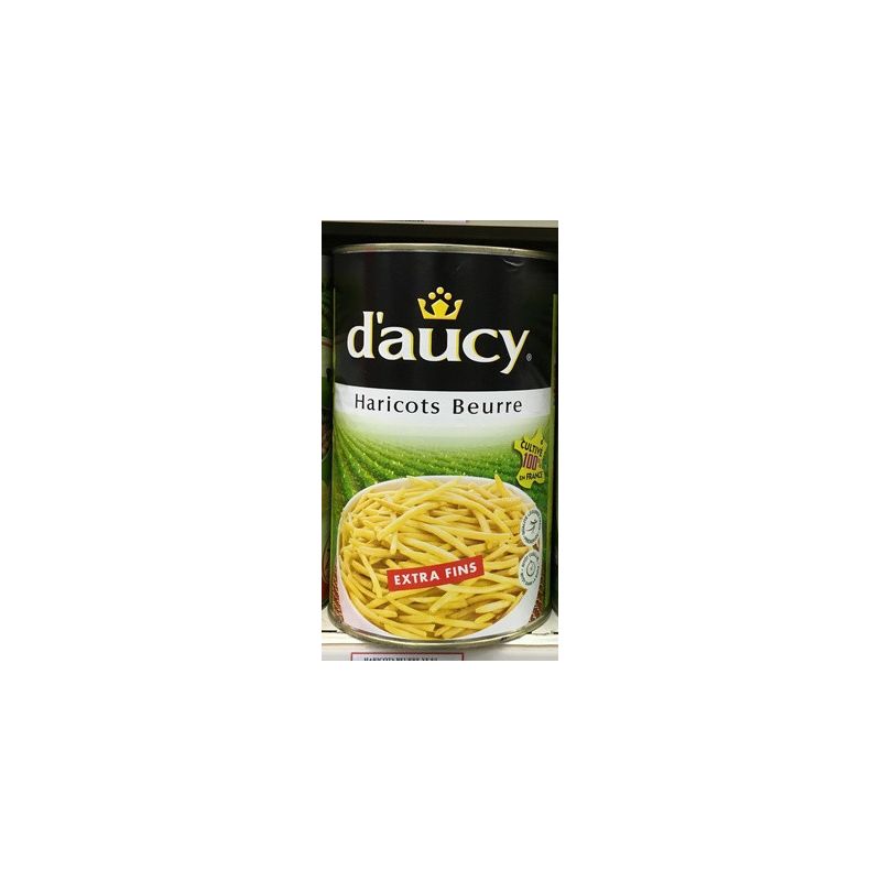Daucy Rest D'Aucy Haricots Beurre Extra Fins 4000 G (2210 Égoutté)