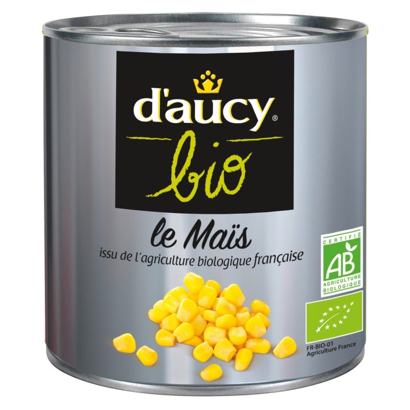 D'Aucy Maïs Bio 1/2 : La Boite De 285G