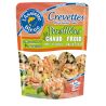 Assiette Bleue 100G Crevette Persillee