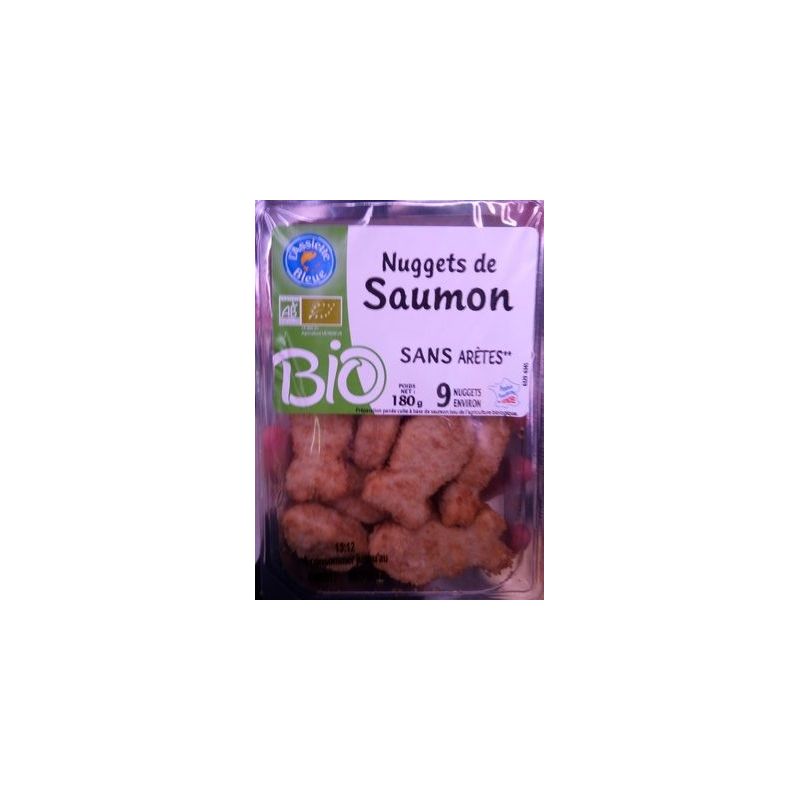 Nuggets De Saumon Bio 180G