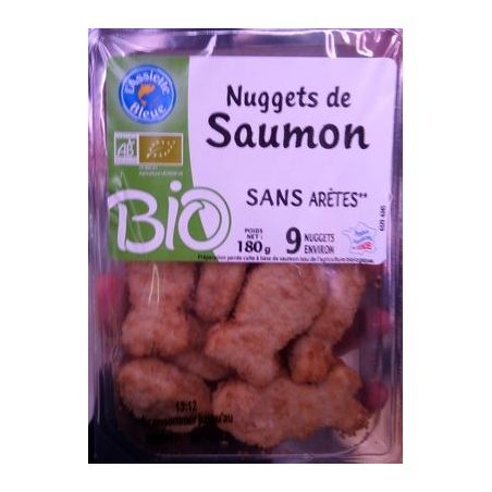 Nuggets De Saumon Bio 180G