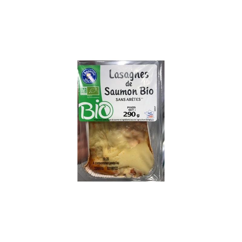 Lasagnes De Saumon Bio 290G