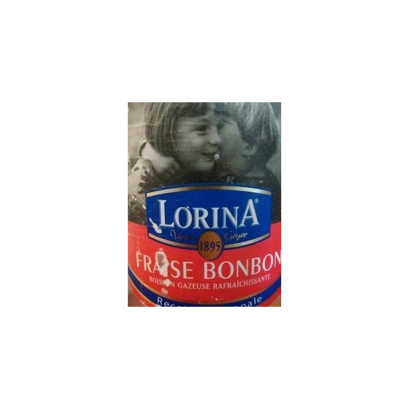 Lorina Bouteille 75Cl Limonade Fraise Bonb.