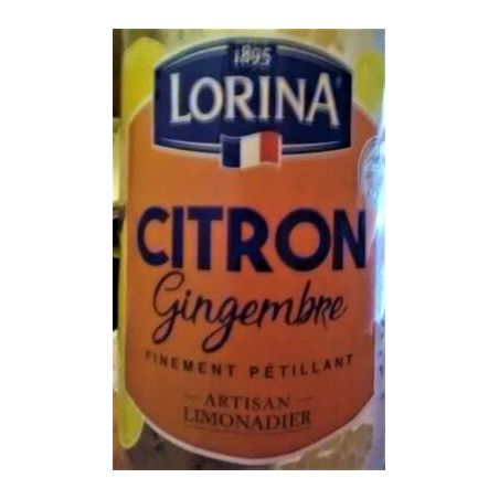 Lorina Citron Gingembre Pet 1L