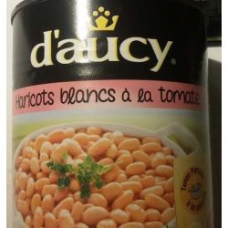 D'Aucy Bte 4/4 Haricots Blancs A La Tomate D Aucy