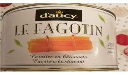 D'Aucy 2/1 Fagotins Carottes D Aucy