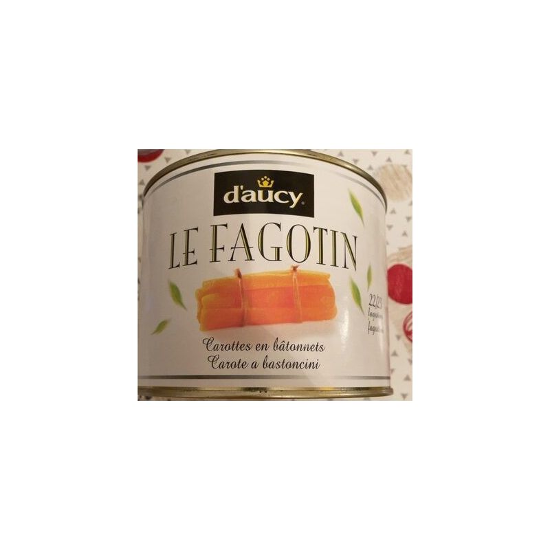 D'Aucy 2/1 Fagotins Carottes D Aucy