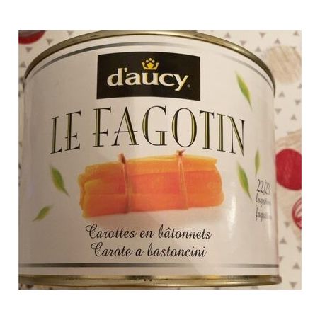 D'Aucy 2/1 Fagotins Carottes D Aucy