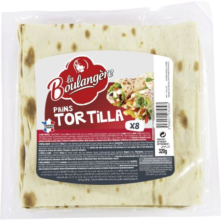 La Boulangere 320G Pains Tortillas X8 Boulangère