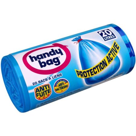 Handy Bag 20 Sacs Poubelle 20L Protection Active