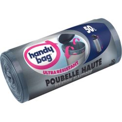 Handybag Hb Sac Poub Hte F/Elast 10X50L