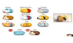 Asmodee Pack De 4 Tsum-Tsum - Saison2