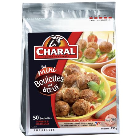 Charal Mini Boulette X50 750G