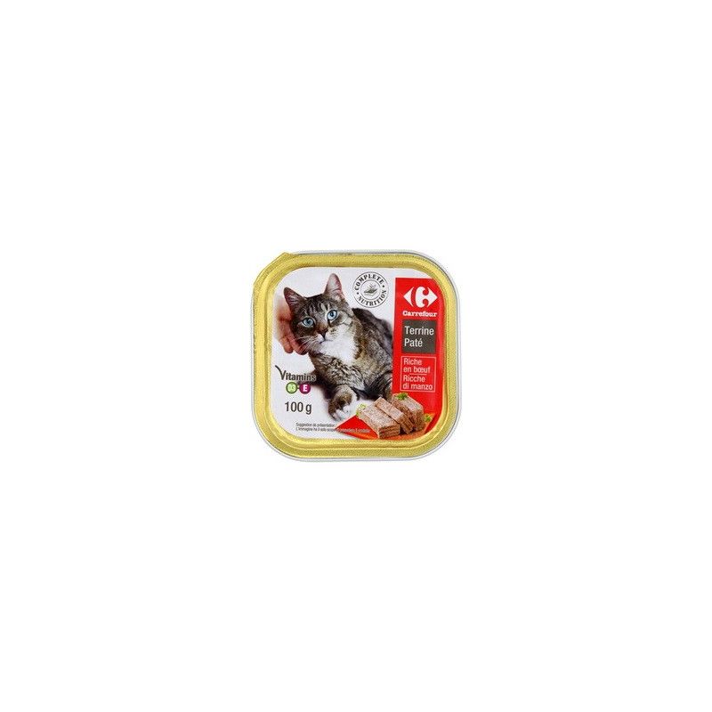 Crf Comp Vitali 100G Terrine Au Bœuf Pour Chat
