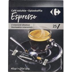 Carrefour 2X25G Café Soluble Expresso Crf