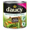 D'Aucy Petits Pois Extra-Tendres Et Carottes : La Boite De 800 G