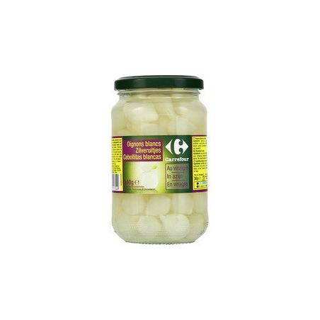 Carrefour 37Cl Oignons Vinaigre Extra Fins Crf