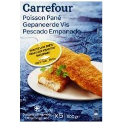 Carrefour 5X160G Filet De Poisson Blanc Pané Crf