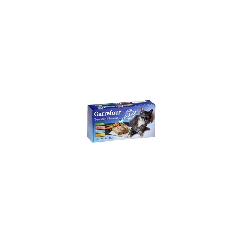 Carrefour 4X100G Asst Terrines Leg.Crf