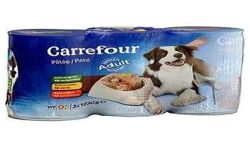 Carrefour 3X3/2 Assaint Pates Chien Crf