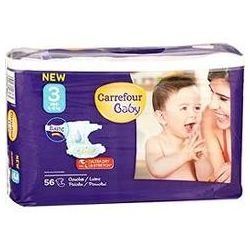 Carrefour Baby 56 Chang.Bebe Midi 4/9Kg Carf.
