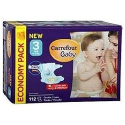 Carrefour Baby 112 Chges.Bebe Midi 4/9Kg.Crf