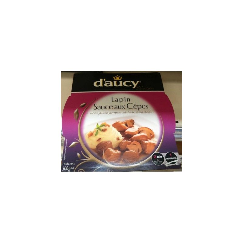 D'Aucy 300G Lapin Aux Cepes Mo Daucy