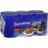 Carrefour 6X1/2 Bouchee Sce Ass.Chat Crf