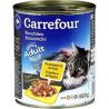 Carrefour 4/4 Bouchées Pour Chats Poulet/Légumes Crf