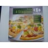 Carrefour 400G Pizza 4 Saisons Cuite Au Four En Pierre Crf