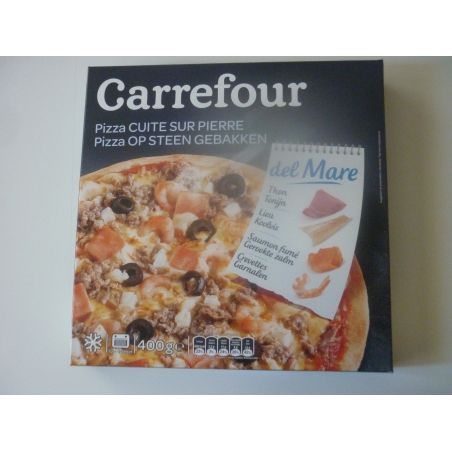 Carrefour 400G Pizza Pecheur Cuite Au Four En Pierre Crf