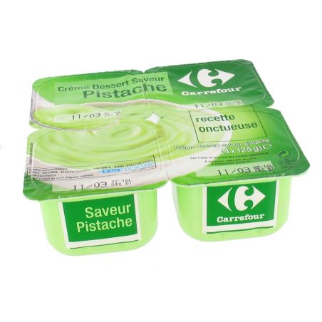 Crf Classic 4X125G Crèmes Dessert À La Pistache