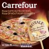 Carrefour 440G Pizza Royale Cuite Au Feu De Bois Crf