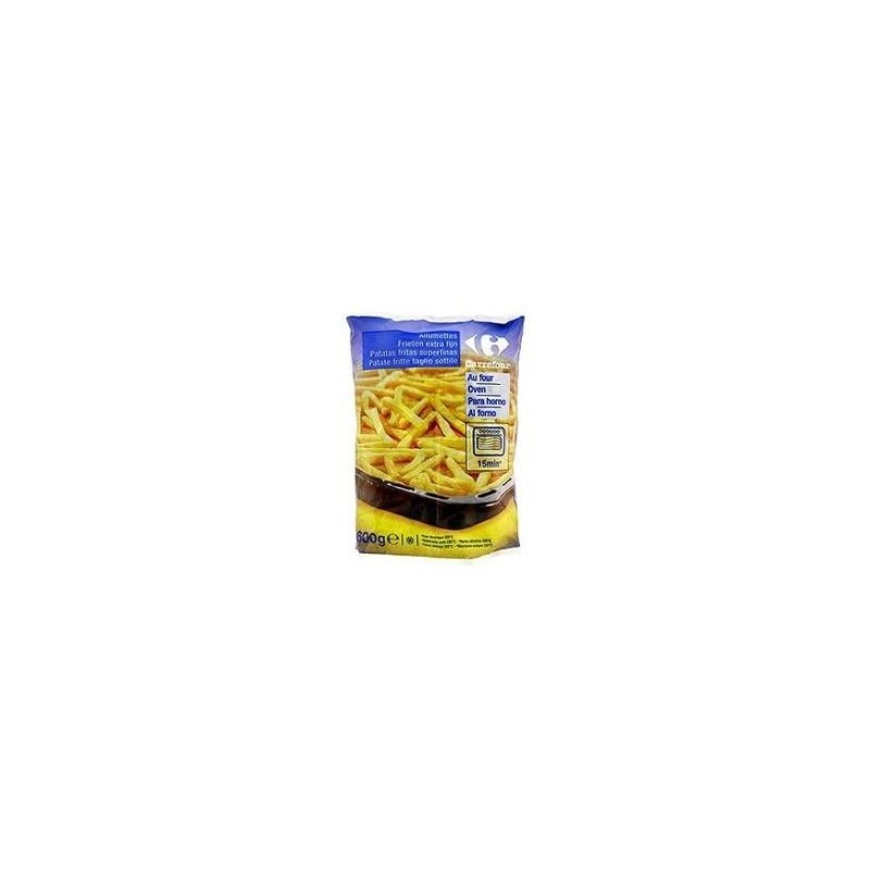 Carrefour 600G Frites 6/6 Au Four Crf