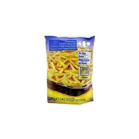 Carrefour 600G Frites 6/6 Au Four Crf