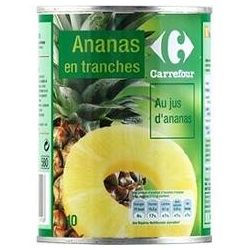 Crf Classic 3/4 Ananas Tranchés Au Jus D'Ananas