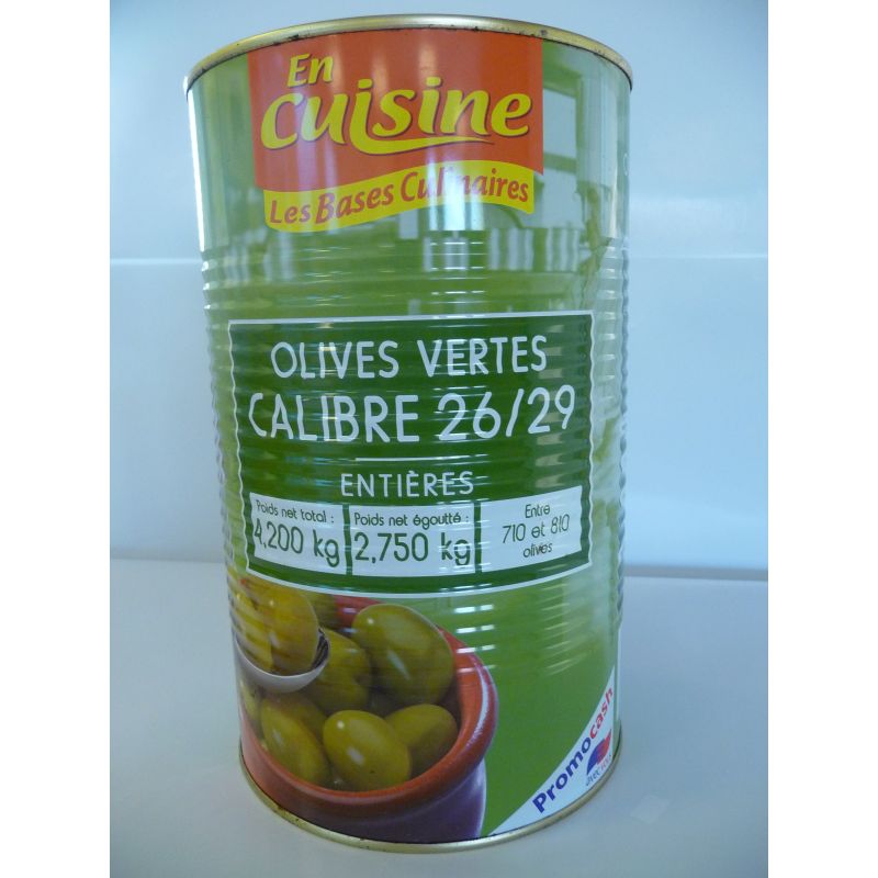 En Cuisine 5/1 Olives Vertes Entières