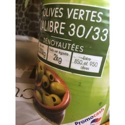 En Cuisine 5/1 Olives Vertes Denoyautées