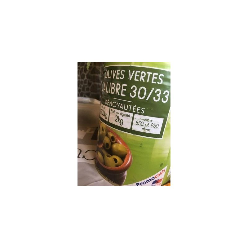 En Cuisine 5/1 Olives Vertes Denoyautées