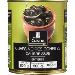 En Cuisine 4/4 Olives Noires Entieres
