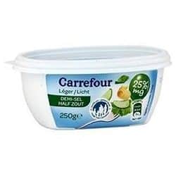Carrefour Light 250G Beur.1/2S.Allg.25%Mg Crf.