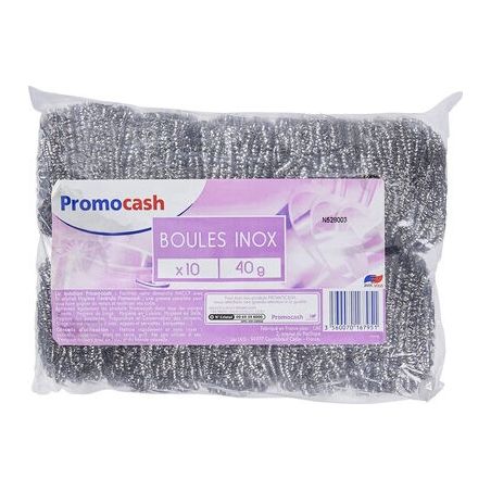 Promocash 10X40G Boules Inox