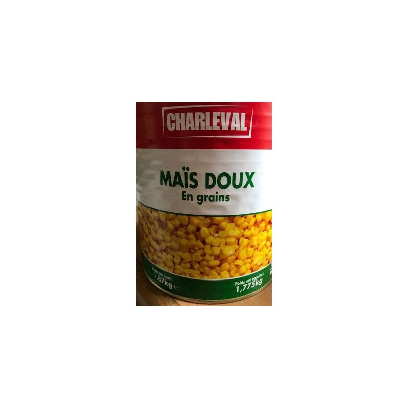 Charleval 3/1 Mais Doux S/Vide