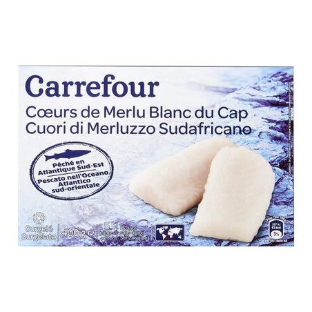 Carrefour 400G C Ur Filet De Merlu Crf