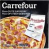 Crf Cdm 400G Pizza Jambon/Fromage Cuite Au Four En Pierre