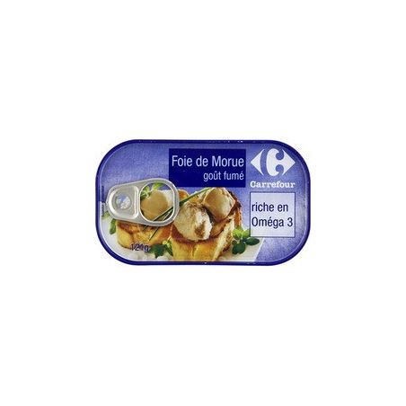 Carrefour 121G F.Morue Gout Fume Crf
