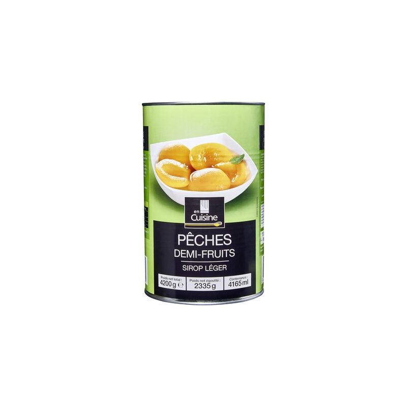 En Cuisine 5/1 Peches Sirop