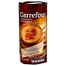 Carrefour 125G Toasts Brioches Crf