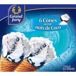Grand Jury 6X120Ml Cones Coco
